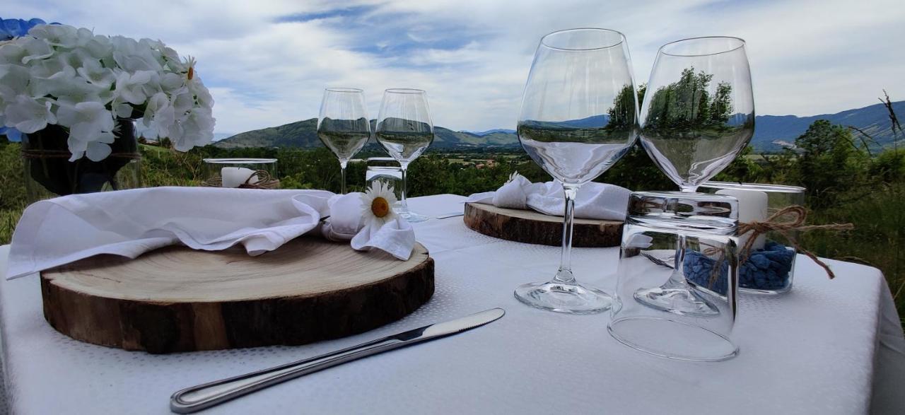 "Il Casaletto" Agriturismo Moderno, Vista Panoramica E Cibo Spettacolare- Скуркола-Марсикана Экстерьер фото